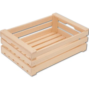Obstkiste Holzkiste Kiste Schachtel Box Dekokiste Fichtenholz 30 x 20 x 10 cm - Bild 1 von 2