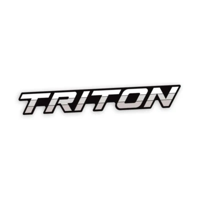 1986-1996 MITSUBISHI TRITON DECAL : TRITON (LIGHT VERSION) - image 1 of 2