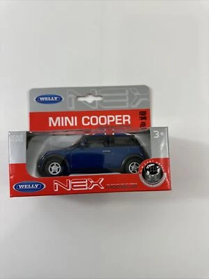 Mini Cooper Die Cast Model Made with Pull Back & Go Action And Union Jack Top - Image 1 of 4