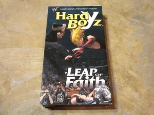 Vintage 2001 WWF Hardy Boyz - Leap Of Faith - Matt - Jeff VHS / VCR Tape - Picture 1 of 7