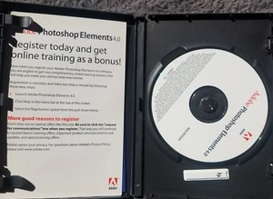 Adobe Photoshop Elements 4.0 for Mac + Manual - Picture 1 of 2