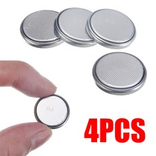 4pcs Rechargeable 3.6V LIR2032 Li-ion Coin Button Battery For Mouse Calculator