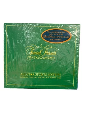 Trivial Pursuit ALL STAR SPORTS Edition Subsidiary Card Set No. 9 FACTORY SEALED - Image 1 of 4