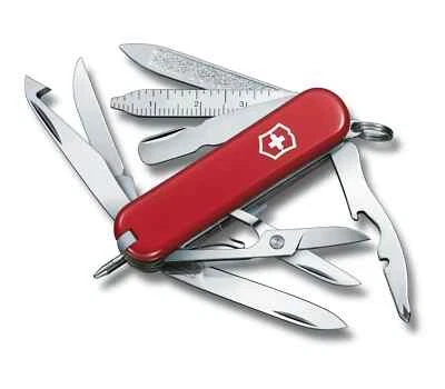 Victorinox Swiss Army Knife Mini Champ 18 Function Minichamp Pocket Tool 0.6385 - Image 1 of 2