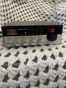 VTG JC Penney 40 Channel Transceiver Model 6218 Powers On - Zdjęcie 1 z 6