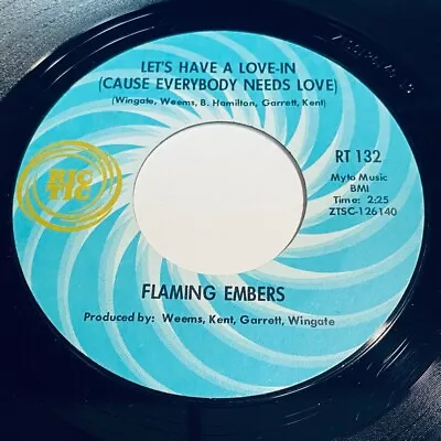Flaming Embers - Let's Have A Love-In (Cause Everybody Needs Love) 45 - Soul - Image 1 of 2