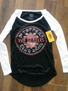 T-shirt Beatles Sgt Pepper L/S Cirque De Soleil Love taglia S - Foto 1 di 6