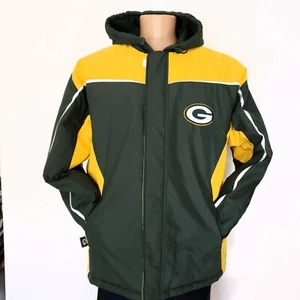 NFL Green Bay Packers Mens L Full Zip Hooded Herren Logo Jacke Schön! - Bild 1 von 12
