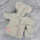 1/6 1/4 1/3SD13/16 BJD Doll Clothes Hairy Cotton Bear Hoodie+Pants+Shoes Beige