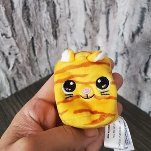 Aurora World Plüschtier - Haustier Malven - ORANGE TABBY KATZE 2,5 Zoll Bohne Stofftier - Bild 1 von 4