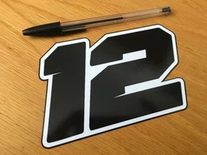 Xavi Forés Race Number 12 - (Mediano) - Vendedor del Reino Unido - Imagen 1 de 1