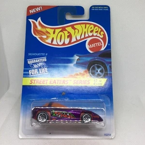 Hot Wheels Street Eaters Series Silhouette II 1995 Purple xploraf 139 - Picture 1 of 4