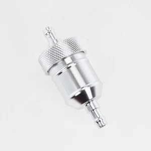 8mm Motorcycle Universal Washable Alloy Fuel Petrol Inline Filter Tool - Picture 1 of 4
