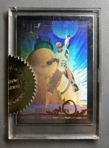 1991 GREEN LANTERN HOLOGRAM DCH-5 DC COSMIC CARD (NM/M) SIGNED by WALT SIMONSON* - Picture 1 of 4