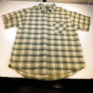 CAMISA DELANTERA DE COLECCIÓN BILLABONG PLAYA SURF TABLA SURF SURF SURF SURF CON BOTONES SURF Para Hombre L Verde - Imagen 1 de 3