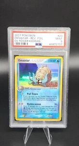 PSA 9 MINT Pokemon Ex Power Keepers Omastar Rev Reverse Holo Foil #20 Sugimori - Picture 1 of 2
