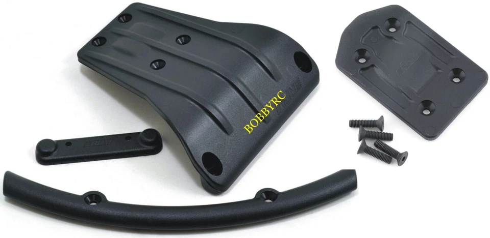 RPM 81812 81332 Front Bumper & Rear Skid Plate Arrma Kraton 6S V5, EXB & older - Image 1 of 3