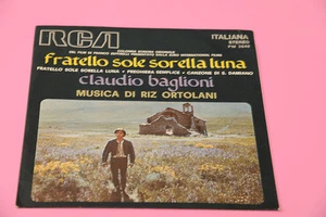 "BAGLIONI 7"" FRATELLO SOLE ORIG ITALY 1972 EX !!!! SOLO COPERTINA SENZA DISCO" - Picture 1 of 1