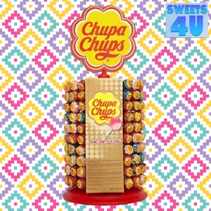 200 Chupa Chups Lollies and Display Stand 200 Assorted Lollies Only £36.49 - Picture 1 of 3