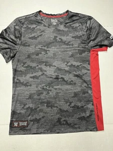 TapOut T Shirt Men’s Medium Gray Red MMA Double Side Print - Picture 1 of 9