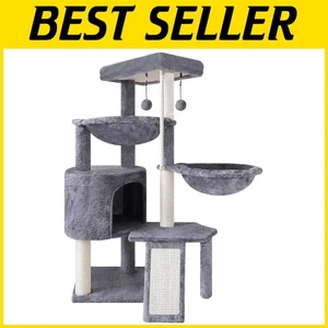 Xin Three Layer Cat Tree with Scratching Ladder - Picture 1 of 11