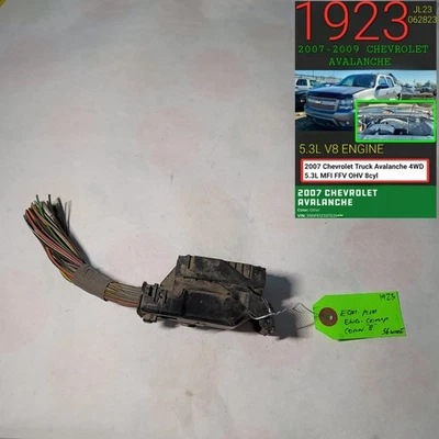 ⭐⭐OEM 2007-2009 CHEVROLET AVALANCHE ECM PCM MOTOR ORDENADOR CONECTOR B⭐⭐ Foto 1 de 2