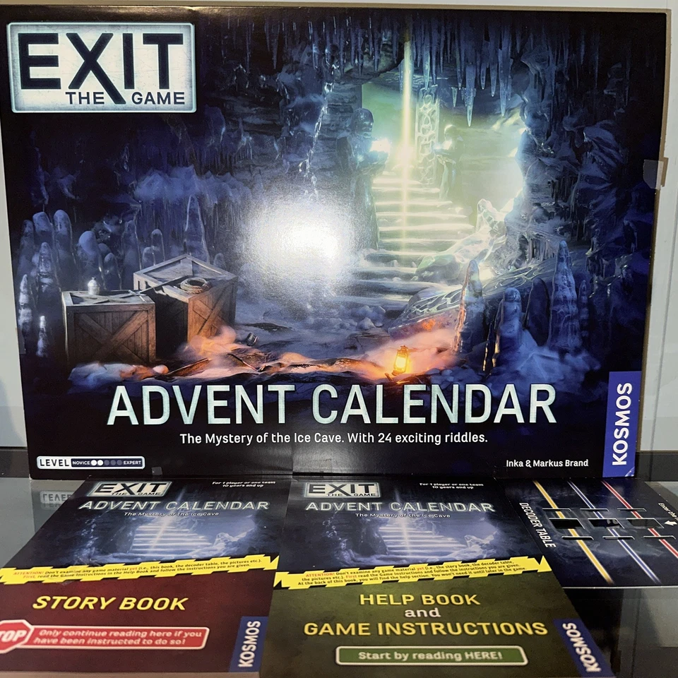 EXIT: The Game Advent Calendar - The Mystery of The Ice Cave (New, Not Sealed) - Image 1 of 1