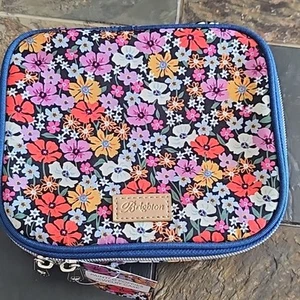 Brighton Painted Poppies Jewelry Case New - Picture 1 of 6