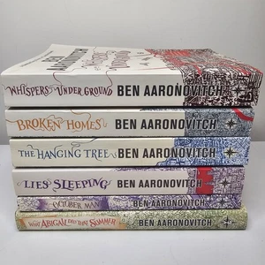 Ben Aaronovitch - Rivers of London Series x6 Books - Paperback, Urban Fantasy - Picture 1 of 10