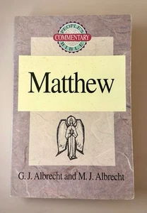 MATTHEW || PEOPLE’S BIBLE COMMENTARY by G.J. Albrecht & M.J. Albrecht Paperback - Picture 1 of 2