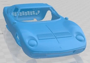 Resin 3D Printed 1/24 - 1/64 Scale Lamborghini Miura 1969 Car Body - Bild 1 von 1