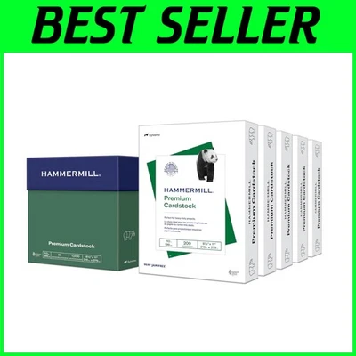 White Cardstock Paper for Printing & Copying - 8.5 x 11 - Image 1 of 4