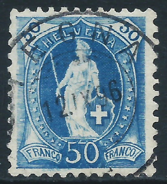 Suiza, Sc #86, 50c Usado Foto 1 de 1