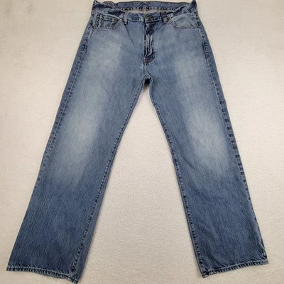 Jeans Ralph Lauren RL Para Hombres 36x32 Thompson Calce Suelto Denim Pierna Recta De Colección S Foto 1 de 4
