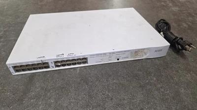 3Com® SuperStack3 24-Port Switch 4400 PWR 3C17205 **See Photos"" - Image 1 of 4