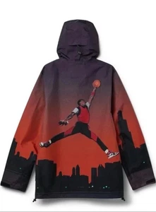 Men Nike Air Jordan Skyline GORE-TEX Loose Jacket Casual Sweater HF9285-010 Sz L - Picture 1 of 21