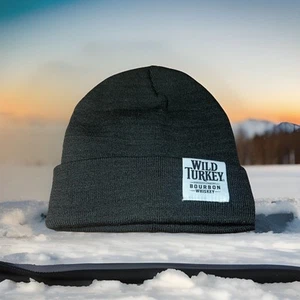 Wild Turkey Whiskey Black Hat. Free Shipping USA. New - Picture 1 of 2