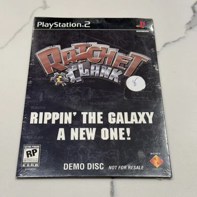 Ratchet & Clank: Rippin' The Galaxy A New One PS2 Demo Disc NFR Brand New SEALED - Image 1 of 4