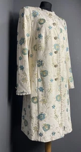 Traumhafter Hochwertiger " Elegance Paris " Long Blazer Mantel 100 % Seide Gr 42 - Bild 1 von 11