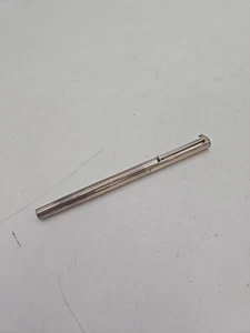 TIFFANY & CO: Bolígrafo azul de plata de ley, clip "T" y firma - Imagen 1 de 6