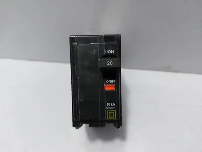 Interruptor Automático Miniatura Square D TIPO QOB 20A 10kA 120/240 - Imagen 1 de 4