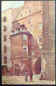 1911 JUDICA - VIENA AUSTRIA Barrio Judío postal antigua enviada por correo - Imagen 1 de 2
