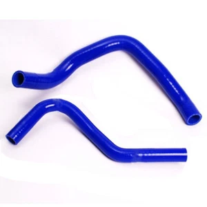 Blue For Suzuki GSXR1000 2007-2008 Silicone Radiator New Hose Coolant Pipe Kit - Picture 1 of 3