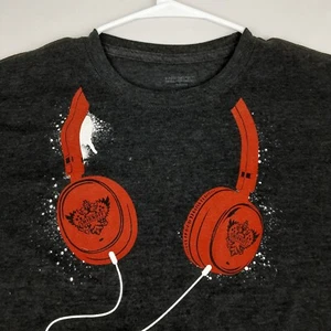Smirnoff Shirt Adult Medium Large Master Of Mix Television Series Headphones - Picture 1 of 8