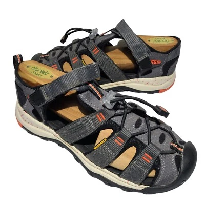 KEEN Youth Children's Size 4 Newport Neo H2 Sandal 1018426 Grey/Orange *Flawed* - Image 1 of 4