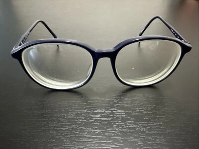 Marco de gafas azul vintage Liz Claiborne LC 34 NA 140 solamente Foto 1 de 4