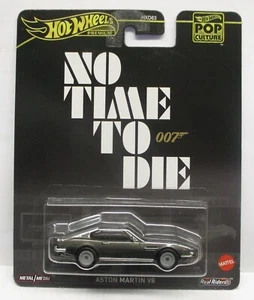2024 HOT WHEELS POP CULTURE ASTON MARTIN V8 JAMES BOND NO TIME TO DIE 007   - Picture 1 of 2