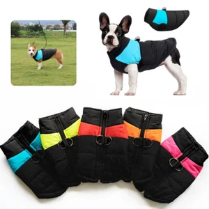Wasserdicht Haustier Kleidung Hundejacke Wintermantel Regenmantel Weste Hund NEU - Picture 1 of 18