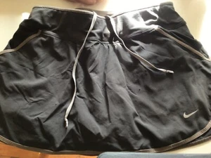 Womens Nike Dri Fit Skirt Gray small Skort Tennis Gym Active Casual Fashion - Picture 1 of 3