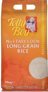 Tolly Boy Easy Cook Long Grain Rice 5kg - Picture 1 of 6
